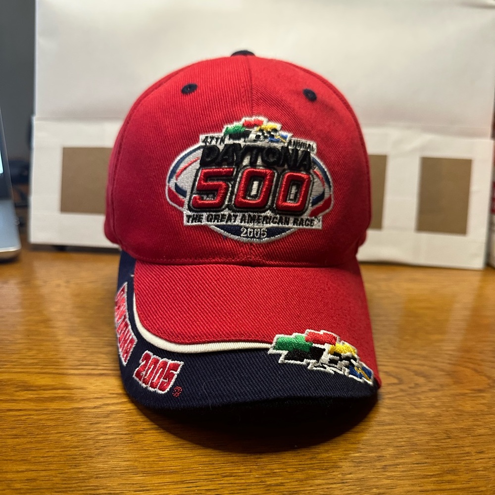2005 Daytona 500 47th Annual Nascar Hook & Loop Back Hat
